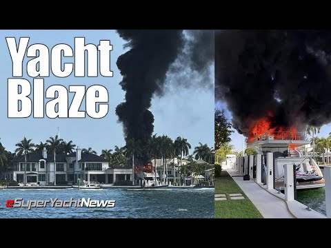 Yacht Blaze in Fort Lauderdale | Navy Rescue Yacht Crew |SY News Ep191