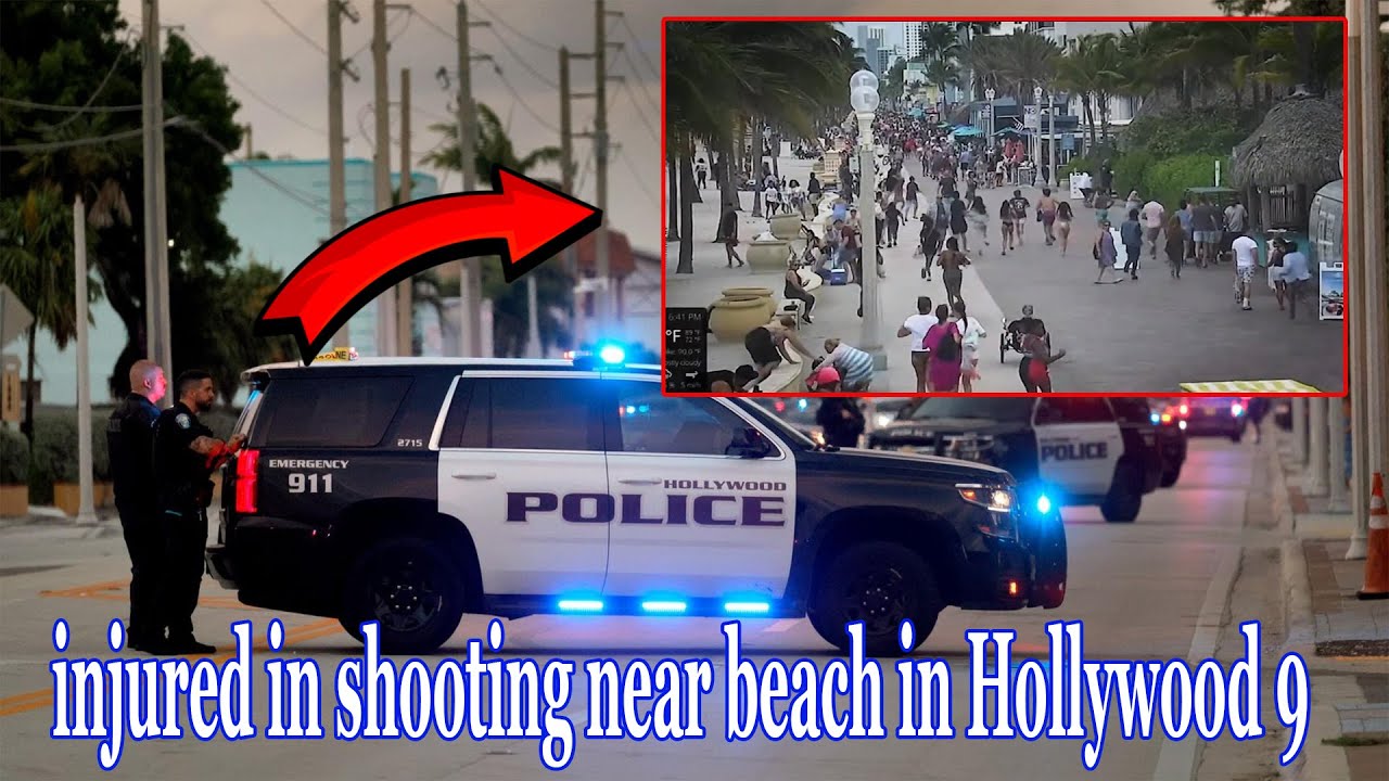 9 Injured In Shooting Near Beach In Hollywood, Florida; 1 Person Detained, Another Still Sought 2