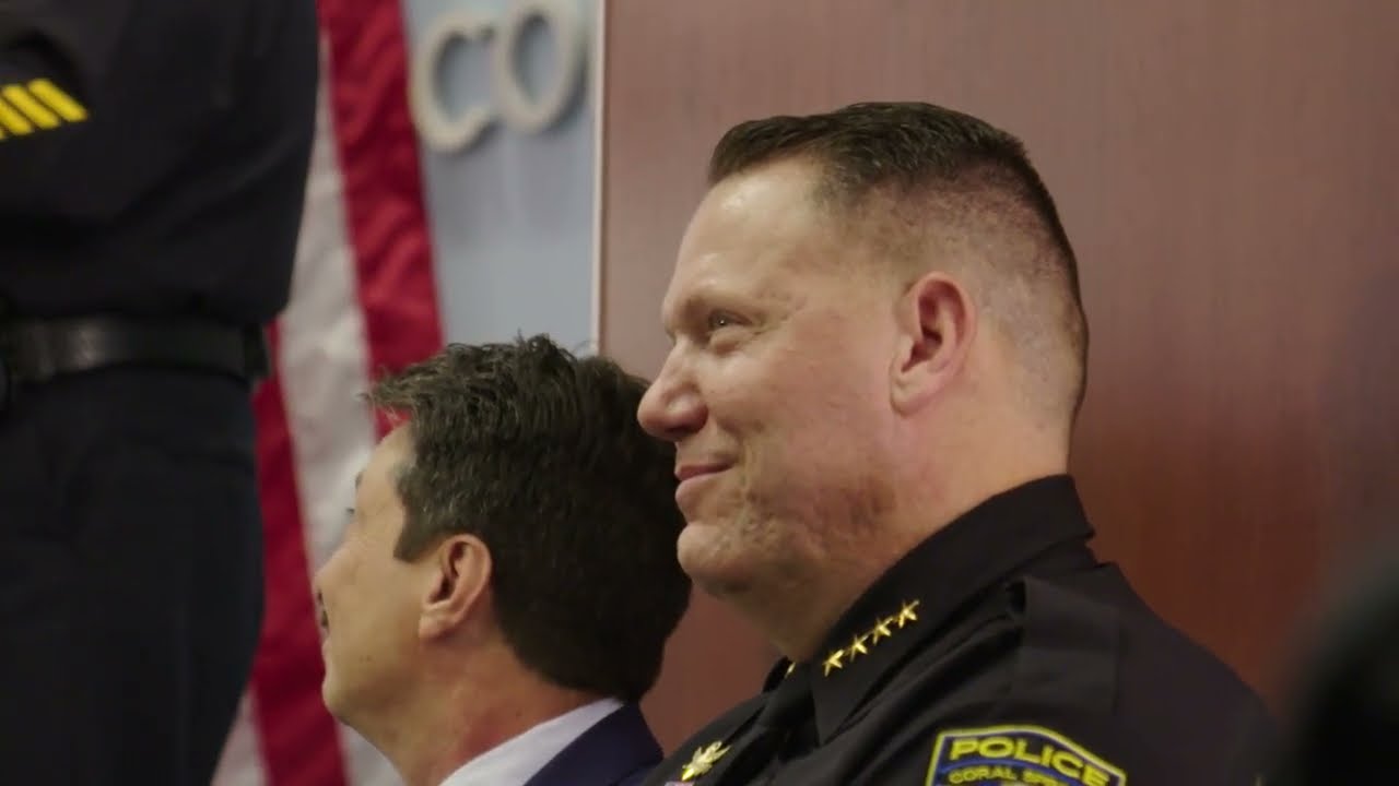 Recap of the Coral Springs Police Department Transfer of Command