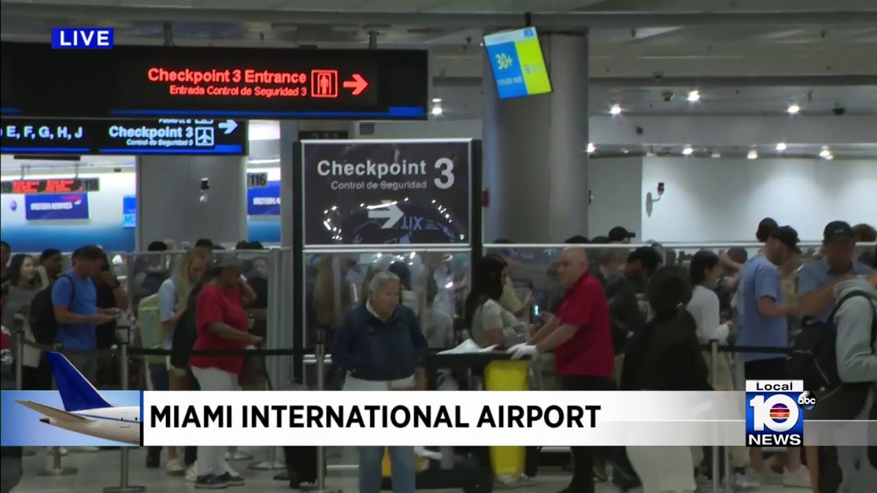 ‘Very hectic’: MIA deals with large crowds, weather-related delays