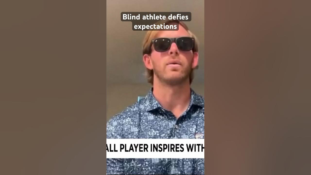 Jake Olson, the blind NCAA football player, continues to defy expectations.