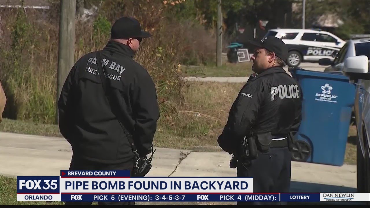 Pipe bomb found by Palm Bay resident detonated by officers