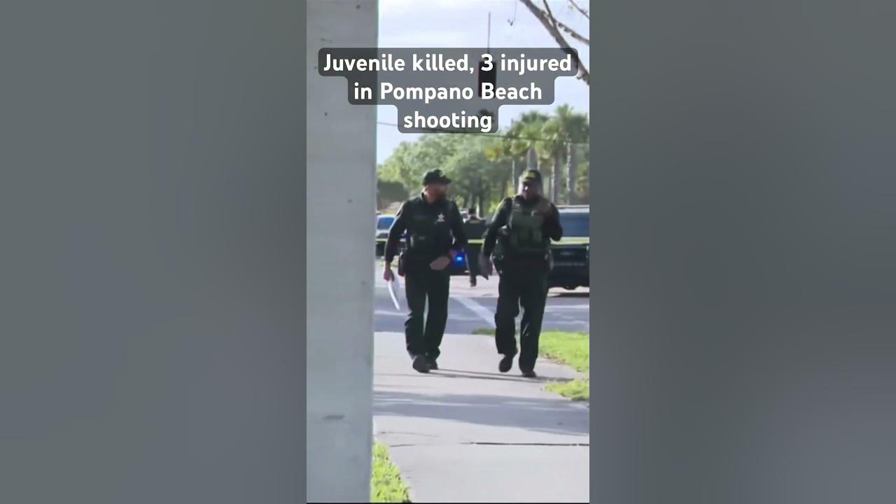 Juvenile killed, 3 injured in Pompano Beach shooting #browardcounty #crime